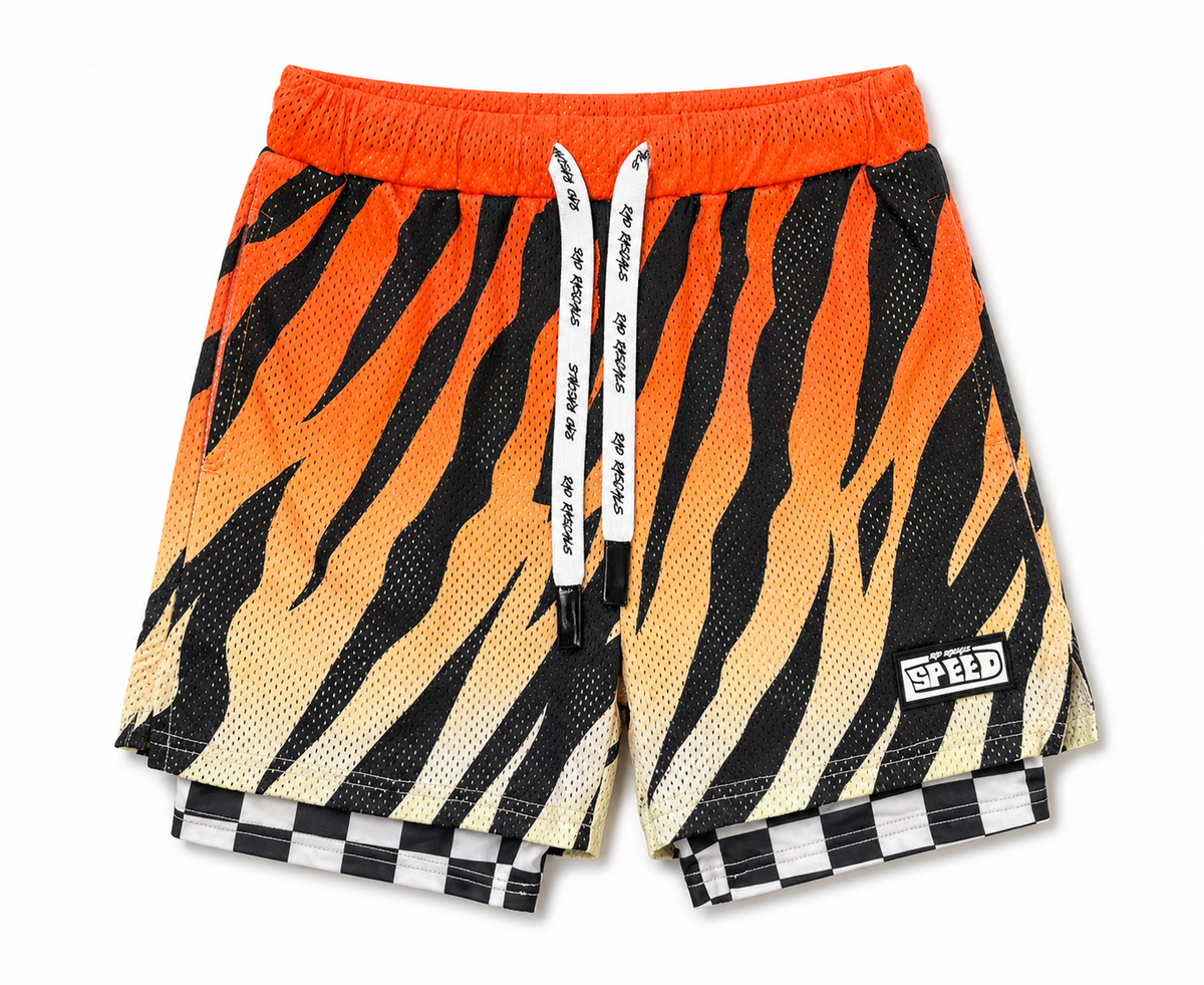 Crazy Speed Mesh Shorts - Checkered Liner