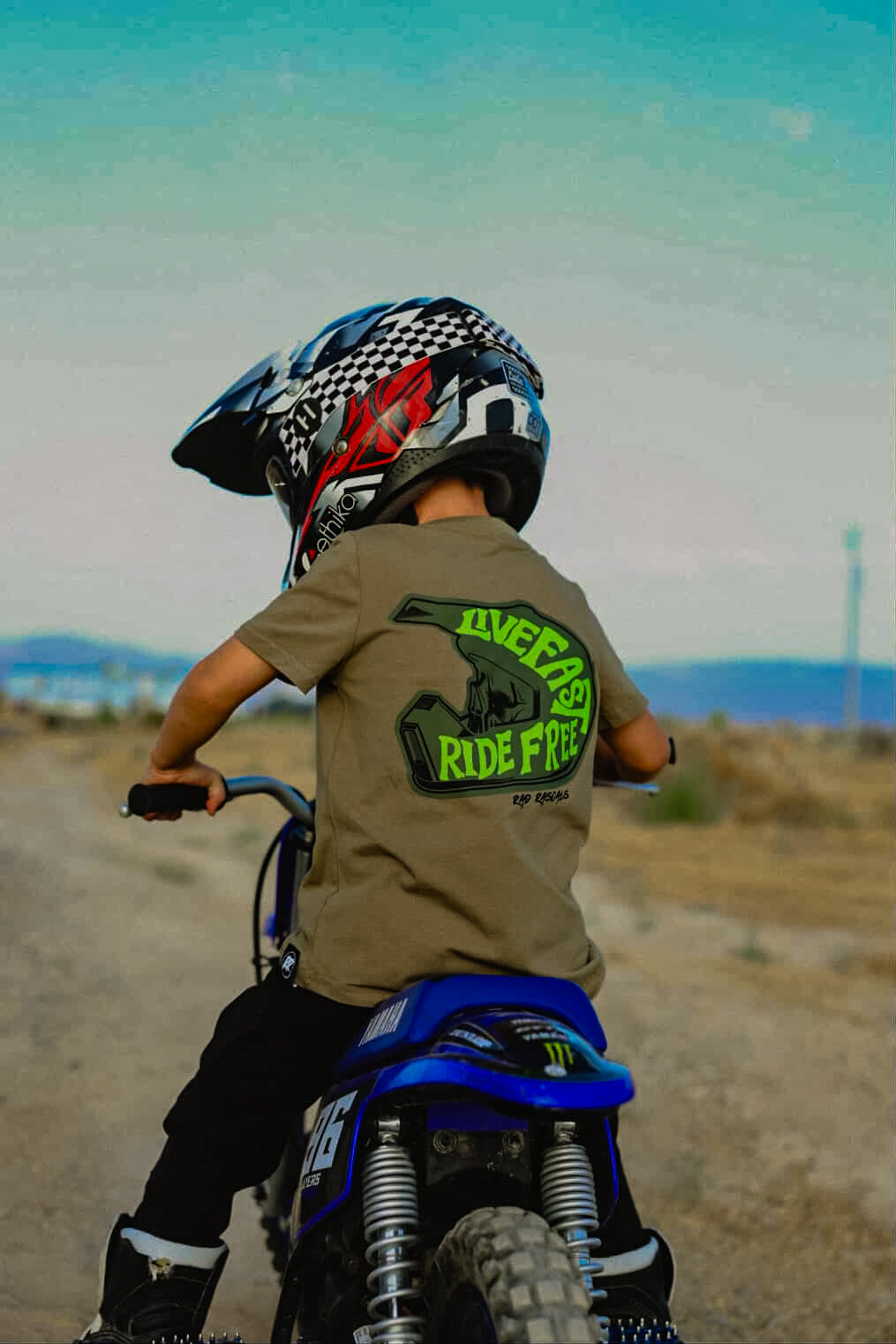 GREEN-Live Fast Ride Free T-Shirt