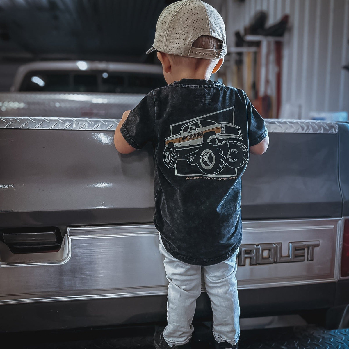 Livin' Life Rad-Acid Wash T-Shirt