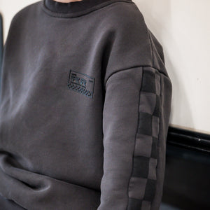 Oversized Performance Crewneck - Charcoal